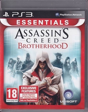 Assassins Creed Brotherhood - PS3 Essentials (B Grade) (Genbrug)